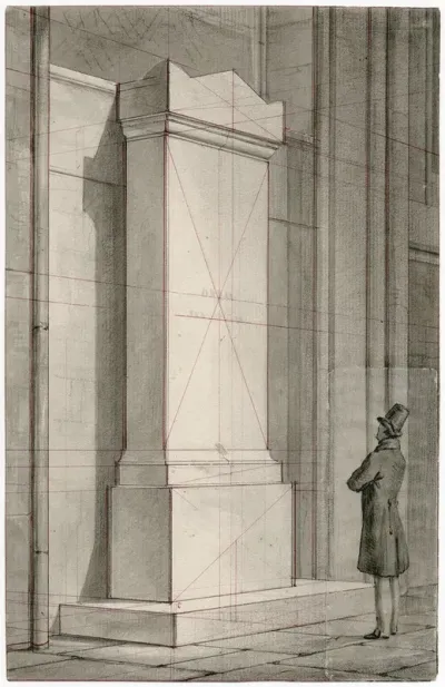 Funerary Monument For J M Kemper In Leiden Pieterskerk