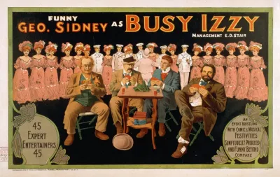 Funny Geo Sidney As Busy Izzy