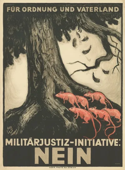 Fur Ordnung Und Vaterland Militarjustiz Initiative Nein
