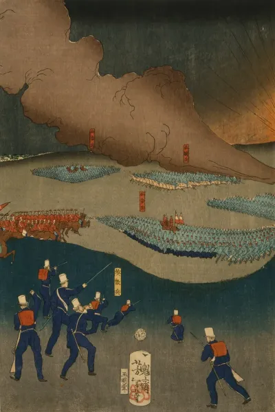 Furansu Igirisu Sanpei Daichosen No Zu 2