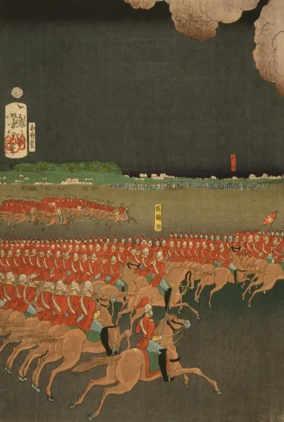 Furansu Igirisu Sanpei Daichosen No Zu