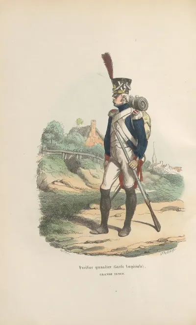 Fusilier Grenadier Garde Imperiale Grande Tenue