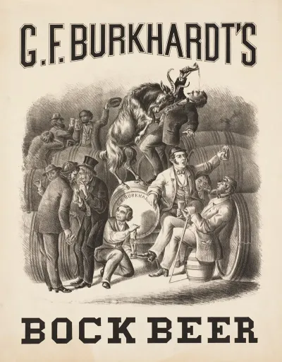 G F Burkhardts Bock Beer