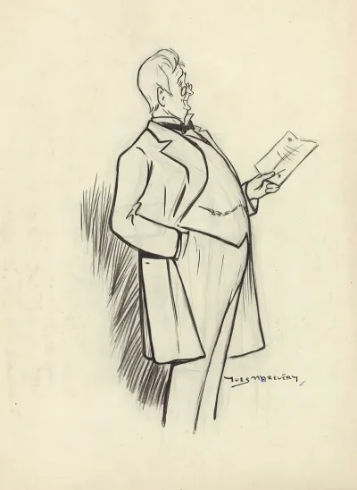 Gabriel Signoret Dans Paraphe Premier De Louis Beniere