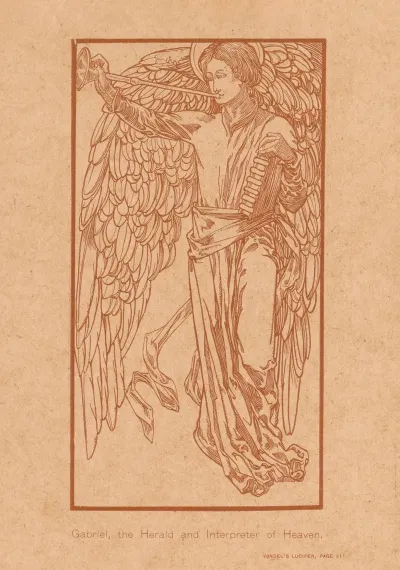 Gabriel The Herald And Interpreter Of Heaven