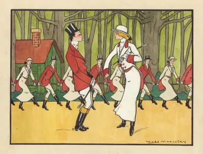 Gaby Deslys Et Harry Pilcer Dans La Revue De Marigny De Michel Carre Et Andre Barde 3