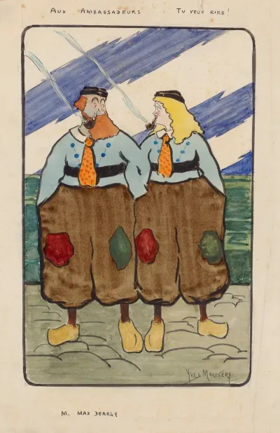 Gaby Deslys Et Max Dearly Dans Tu Veux Rire De Henry De Gorsse Et Georges Nanteuil