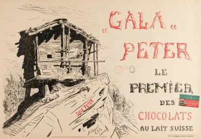 Gala Peter Le Premier Des Chocolats Au Lait Suisse