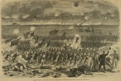 Gallant Charge Of Humphreys Division At The Battle Of Fredericksburg