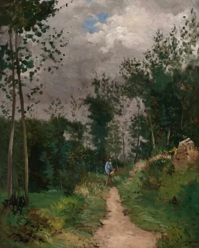 Garde Champetre Dans La Foret De Fontainebleau