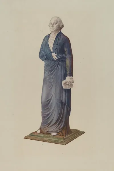 Garden Figure George Washington