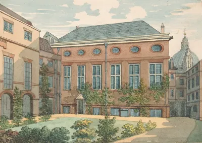 Garden Front Of Stationers Hall