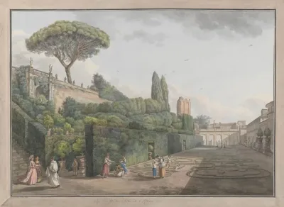 Garden Of Palazzo Colonna
