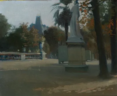 Garden Of The Tuileries Paris