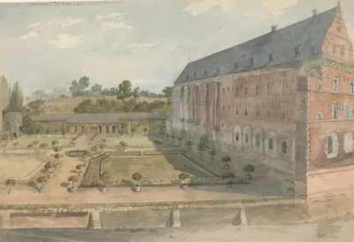 Garden Of Vieux Jones Near Maastricht