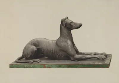 Garden Ornament Greyhound