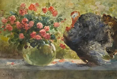 Garden Terrace With Turkey