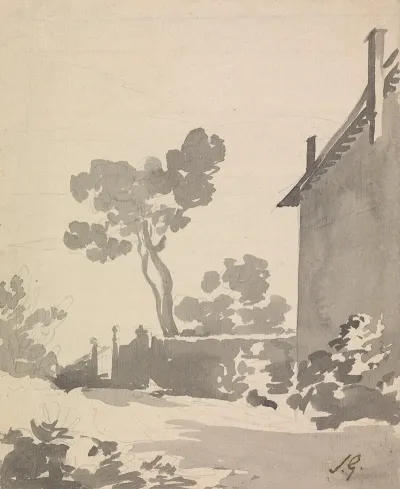 Garden View From The Side Of A House