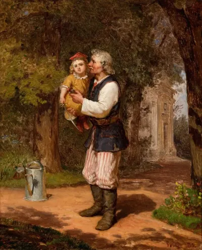 Gardener And A Little Colonel