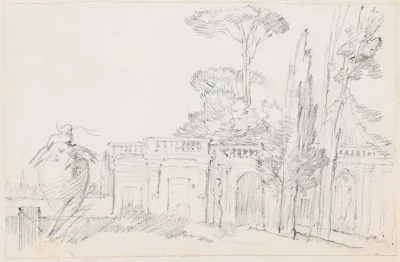 Gardens Of An Italian Villa