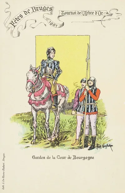 Gardes De La Cour De Bourgogne
