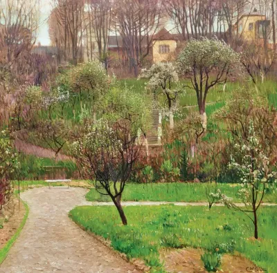 Garten In Dobling Garden In Dobling Vienna
