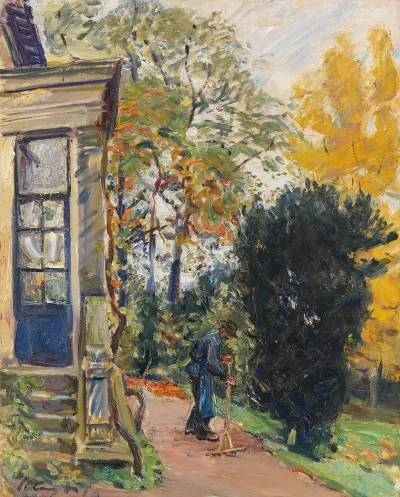 Gartner Vor Dem Haus