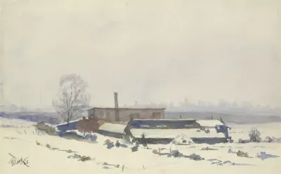 Gartnerei Im Schnee Am Dornbusch