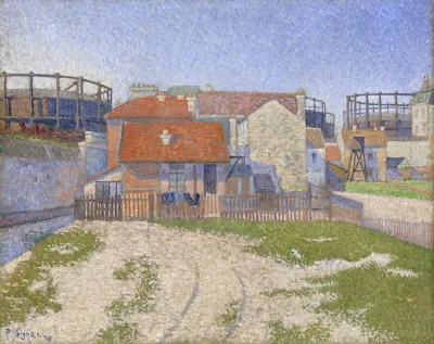 Gasometers At Clichy