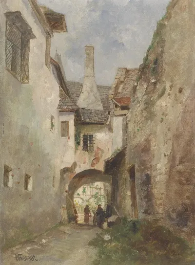 Gasse In Der Wachau