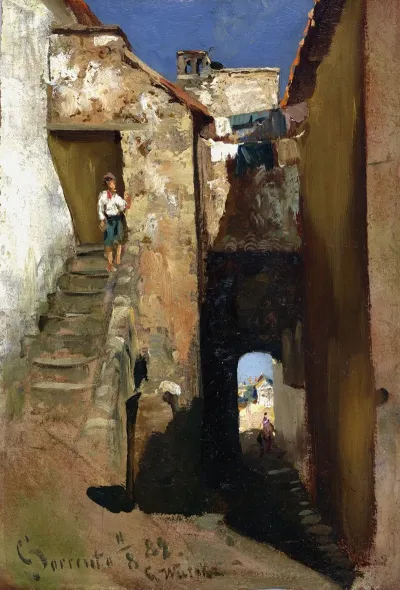 Gasse In Sorrent