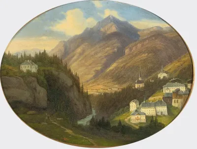 Gastein Gamskogel Mit Nikolauskirche