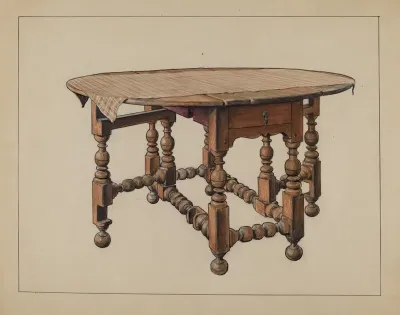 Gate Leg Table 3