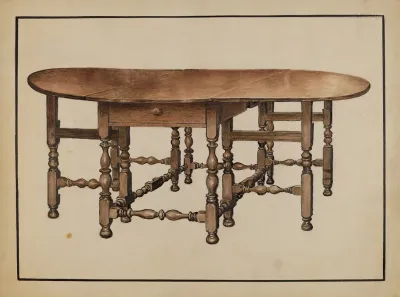 Gate Leg Table