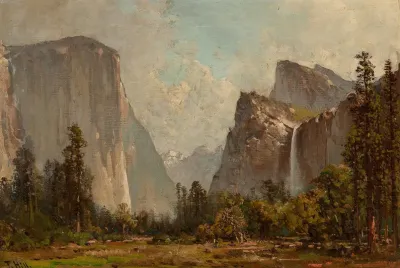 Gates Of Yosemite And Bridal Veil Falls