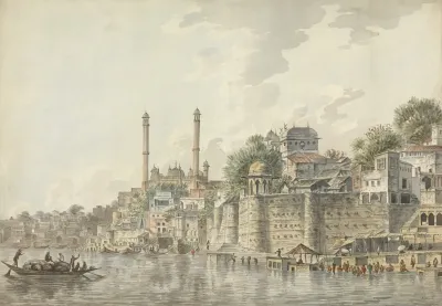 Gateway Of An Old Fort Benares