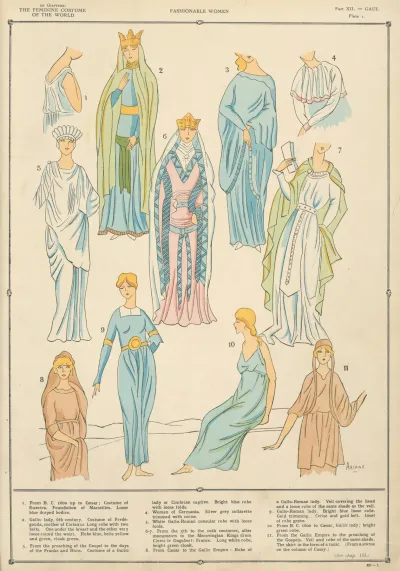 Gaul Fashionable Women