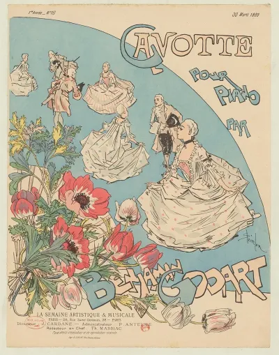 Gavotte Pour Piano Par Benjalin Godart
