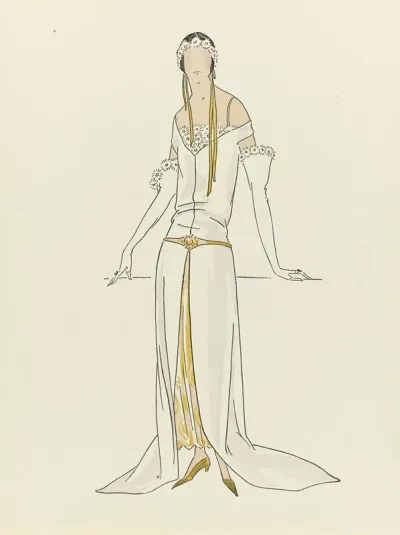 Gazette Du Bon Ton 1921 No 10 Croquis No Xvii