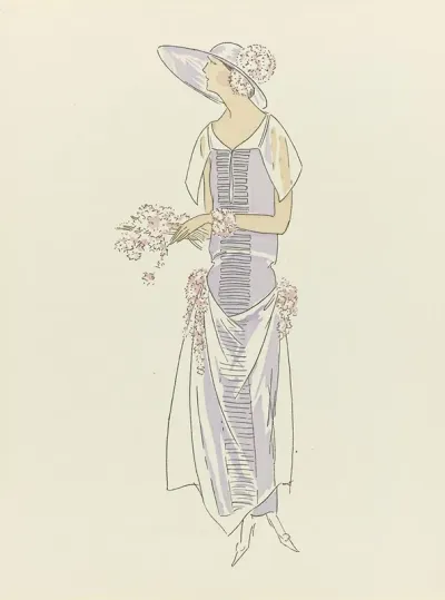 Gazette Du Bon Ton 1921 No 10 Croquis No Xviii