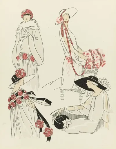 Gazette Du Bon Ton 1921 No 10 Croquis No Xx