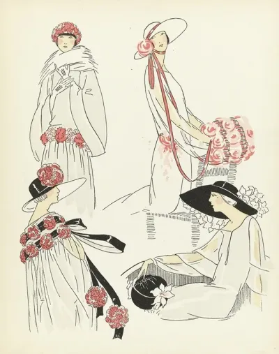 Gazette Du Bon Ton 1921 No 10 Pl Xx Pour La Rivier