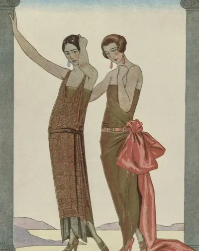 Gazette Du Bon Ton 1922 No 8 Vesper Robes Du Soir De Worth