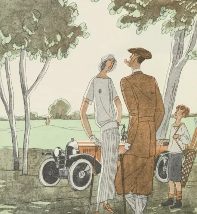 Gazette Du Bon Ton 1922 No 9 P 268 Le Citroen Et Les Sports
