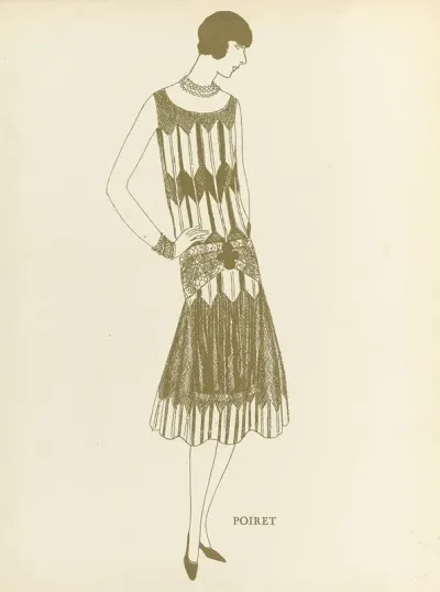 Gazette Du Bon Ton 1925 No 12 Creation Paul Poiret