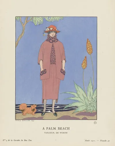 Gazette Du Bon Ton A Palm Beach Tailleur De Worth