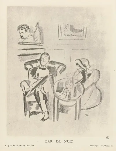 Gazette Du Bon Ton Bar De Nuit