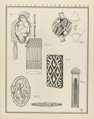Gazette Du Bon Ton Briquets Automatiques