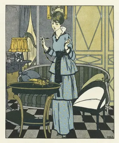 Gazette Du Bon Ton Chez Mercier Freres Tapissiers Decorateurs