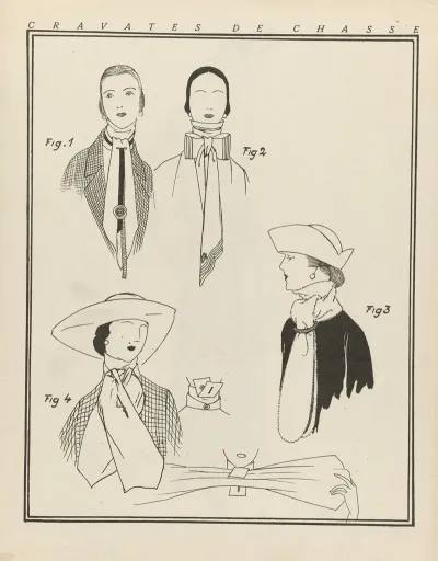 Gazette Du Bon Ton Cravate De Chasse